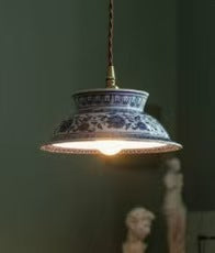 Vintage Porcelain Wall Dimmer with Decorative Brass Switch | Thrascher