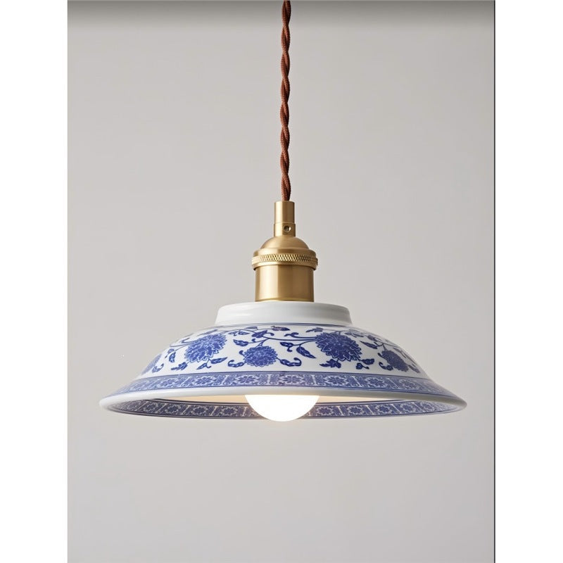 Vintage Porcelain Wall Dimmer with Decorative Brass Switch | Thrascher