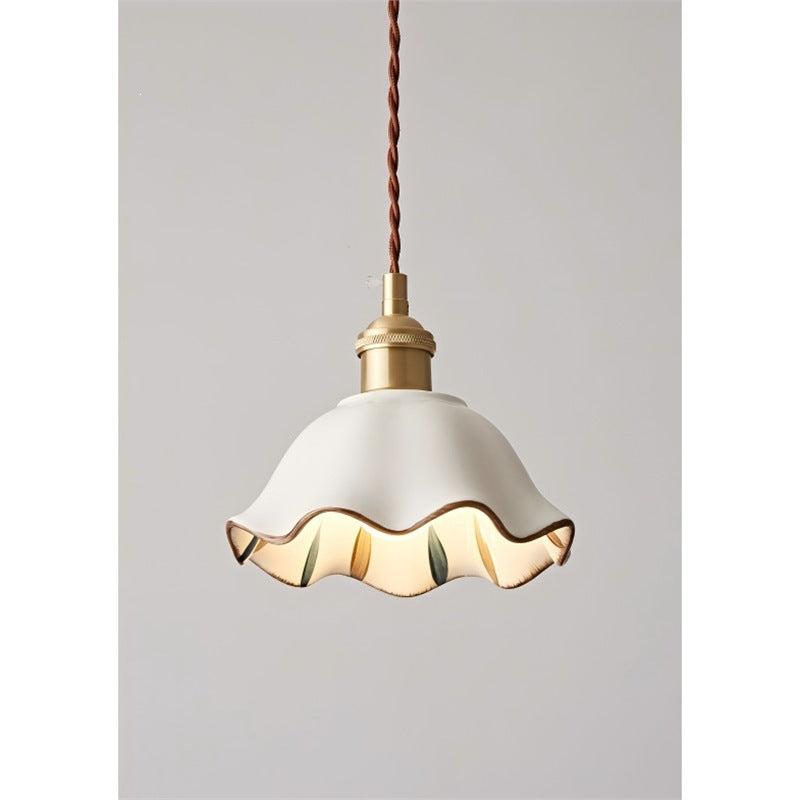 Vintage Porcelain Wall Dimmer with Decorative Brass Switch | Thrascher