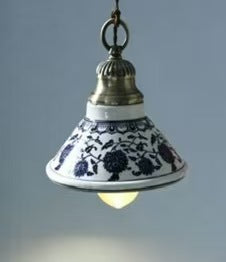 Vintage Porcelain Wall Dimmer with Decorative Brass Switch | Thrascher