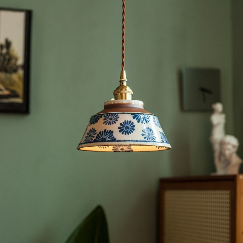 Vintage Porcelain Wall Dimmer with Decorative Brass Switch | Thrascher