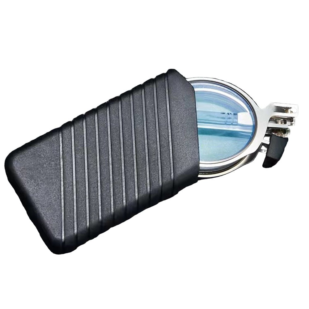 Compact Folding Reading Glasses with Metal Frame, +1 to +4 Strength