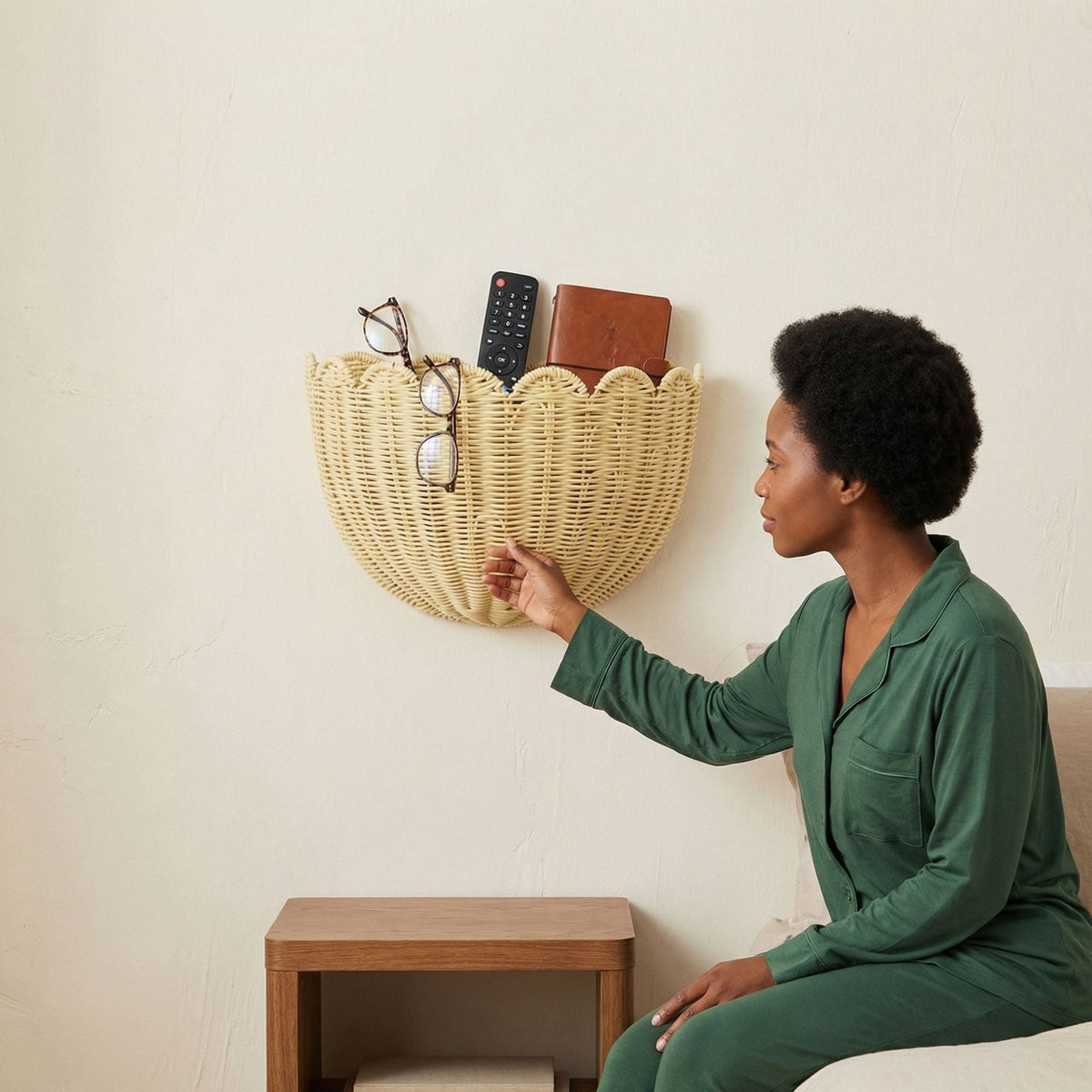 Wall Basket for Towels | Thrascher