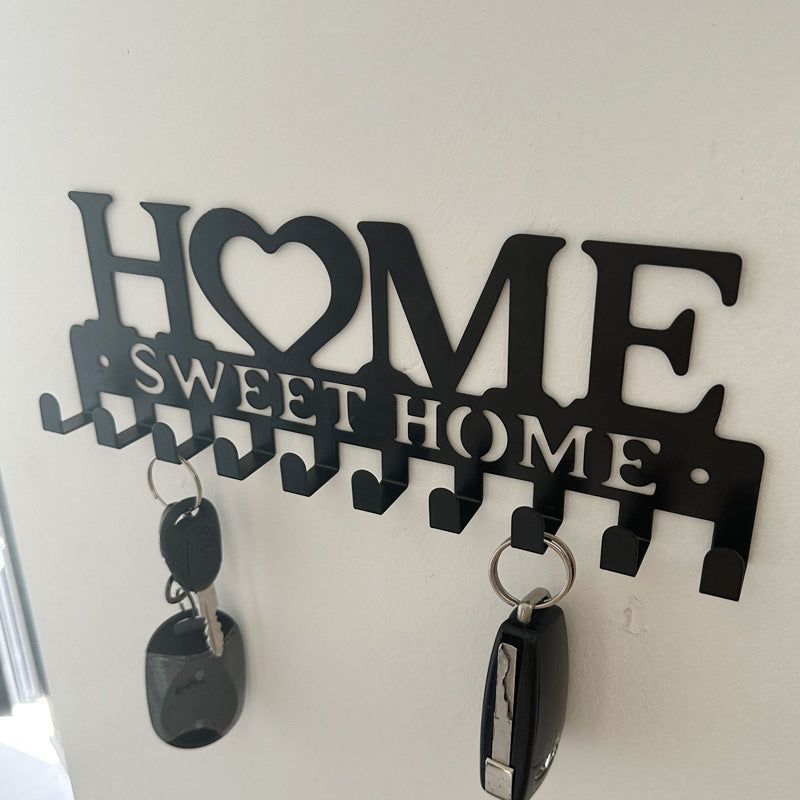 Wall Coat Rack with Heart Motif | Thrascher