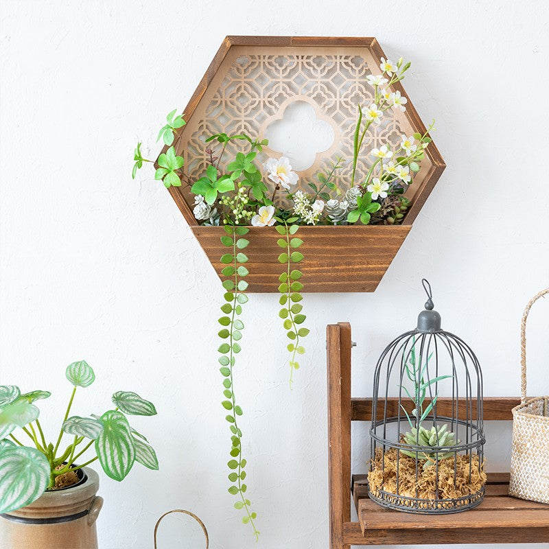 Wall Decoration with Glass Holder | Thrascher