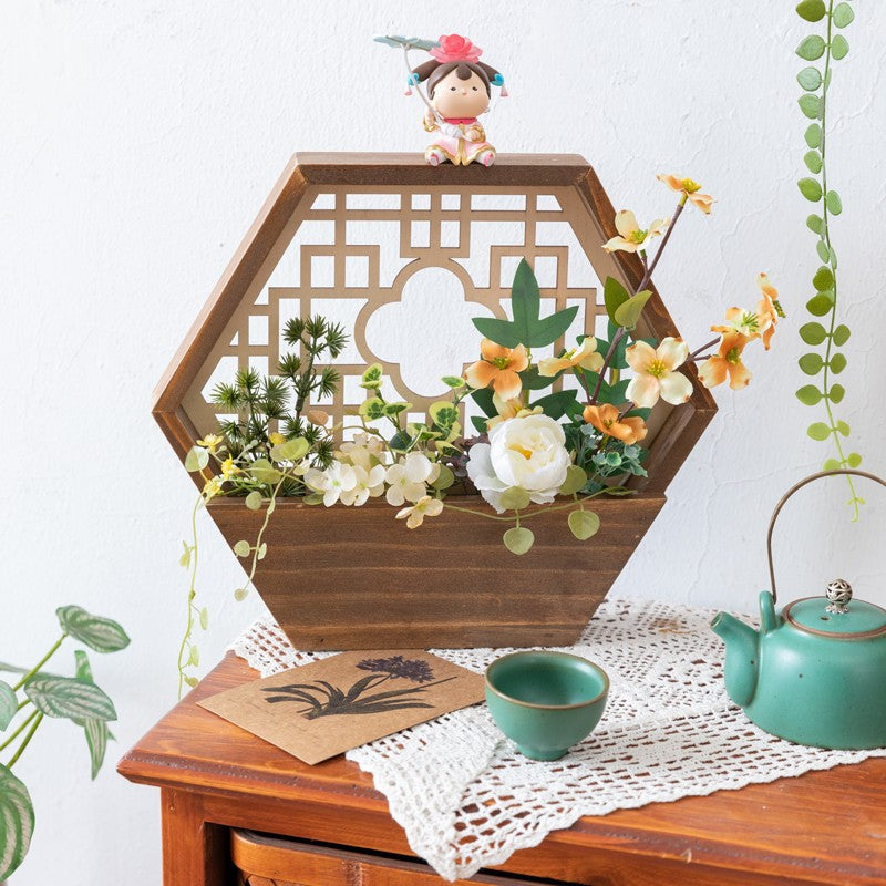 Wall Decoration with Glass Holder | Thrascher