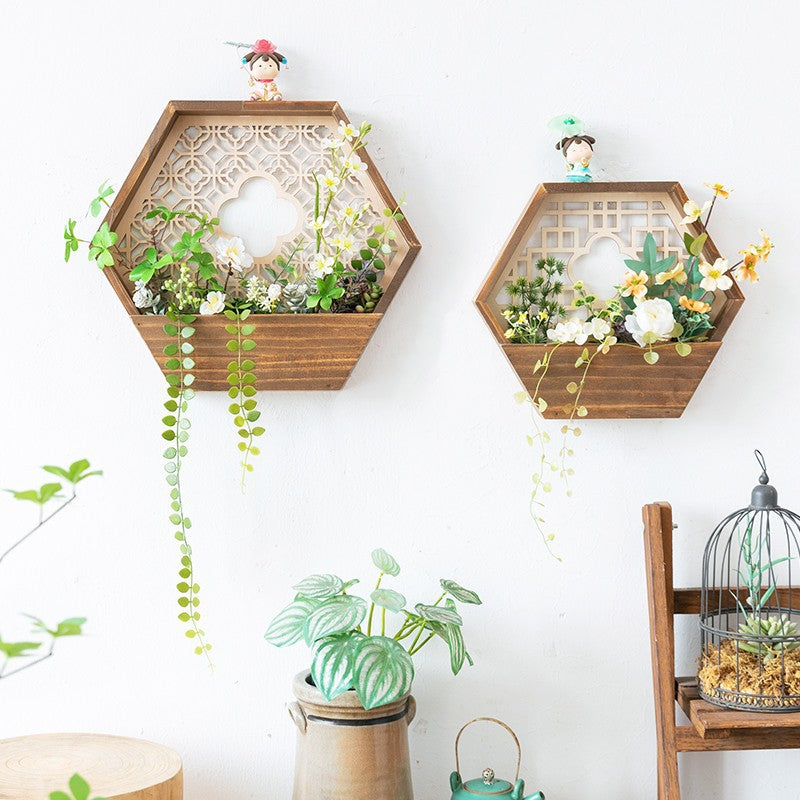 Wall Decoration with Glass Holder | Thrascher