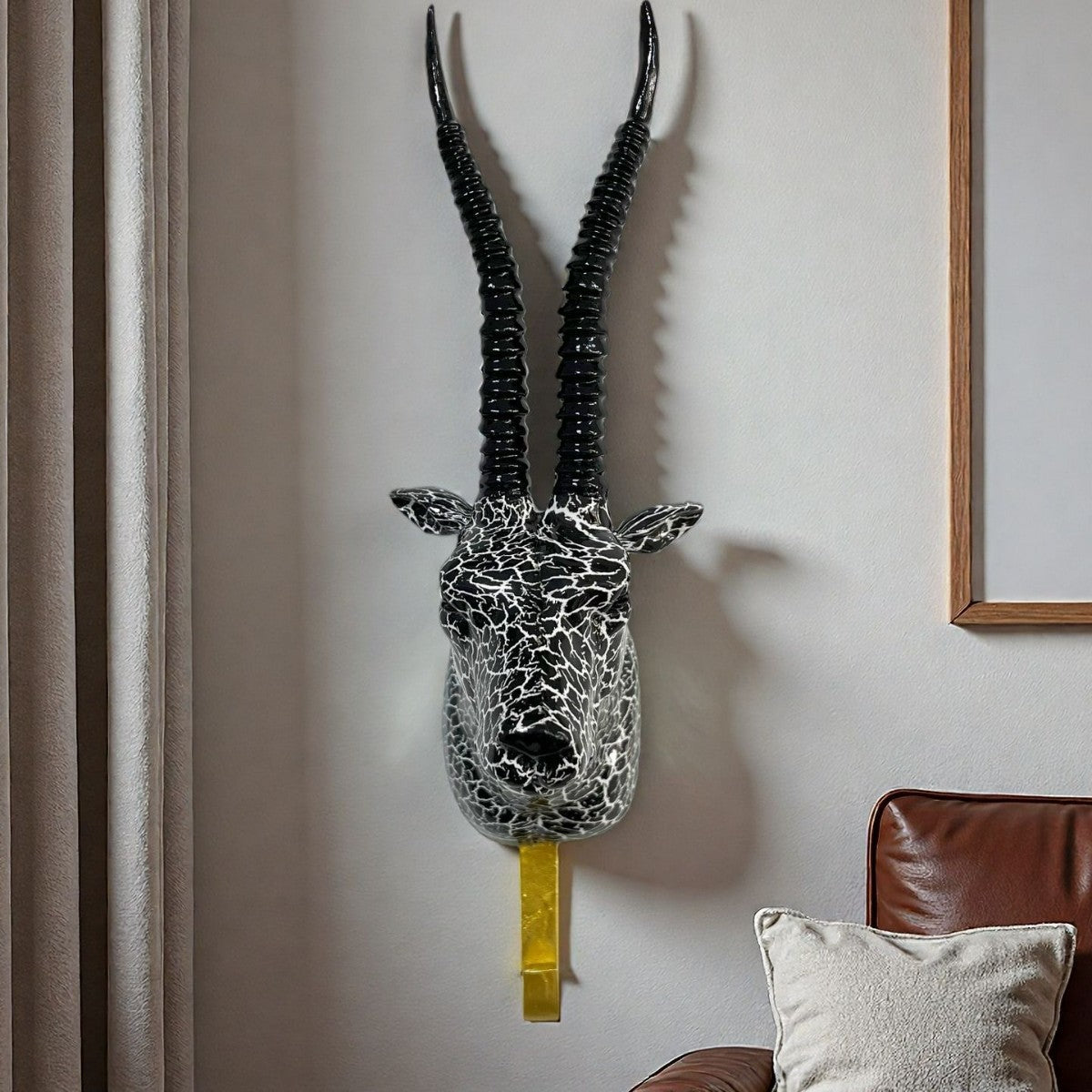 Wall Hook in the Form of a Stylized Unicorn | Thrascher