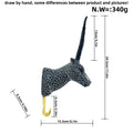 Wall Hook in the Form of a Stylized Unicorn | Thrascher