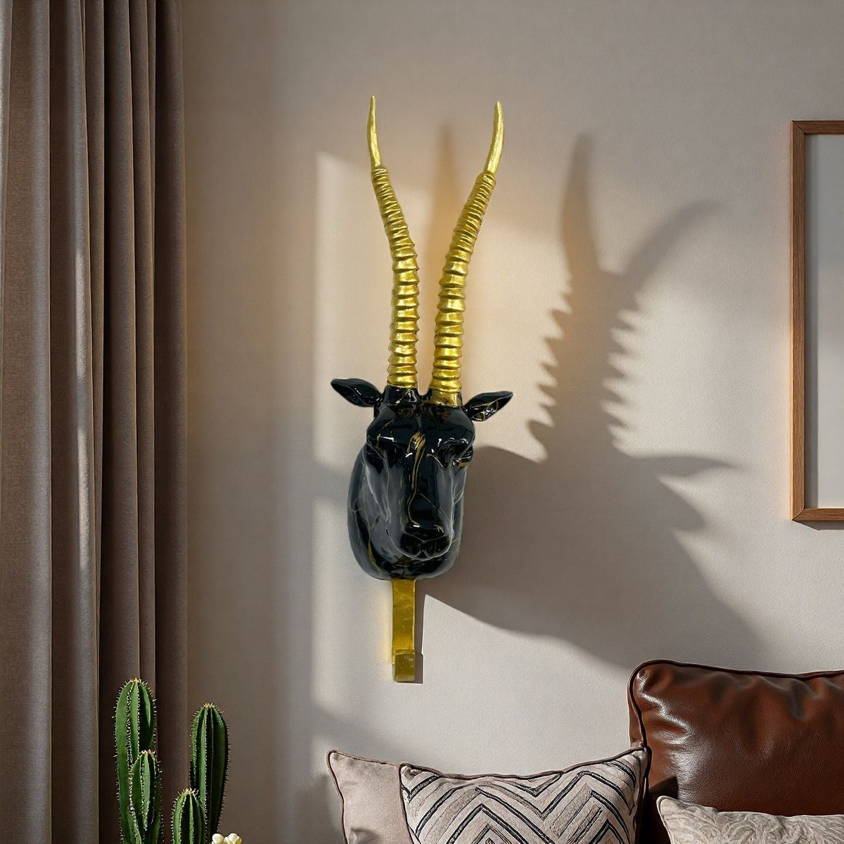 Wall Hook in the Form of a Stylized Unicorn | Thrascher
