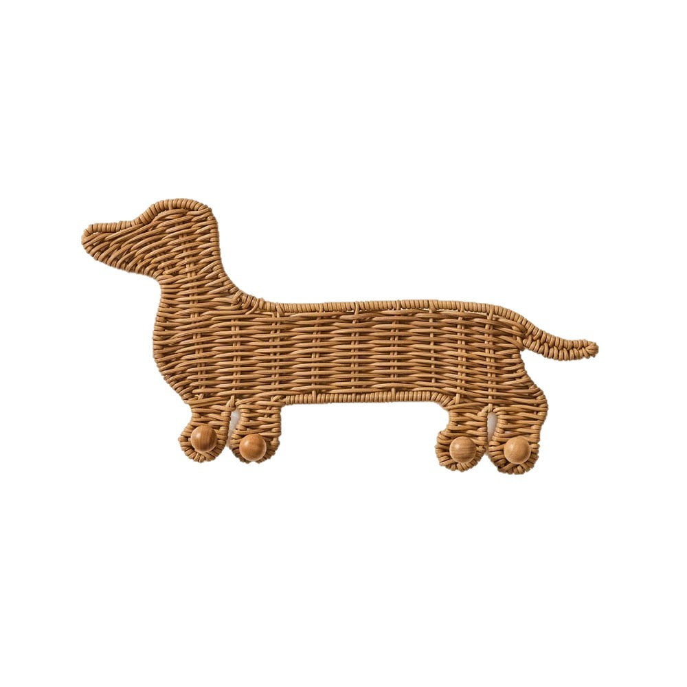 Wall Hook Woven Natural Fiber | Thrascher