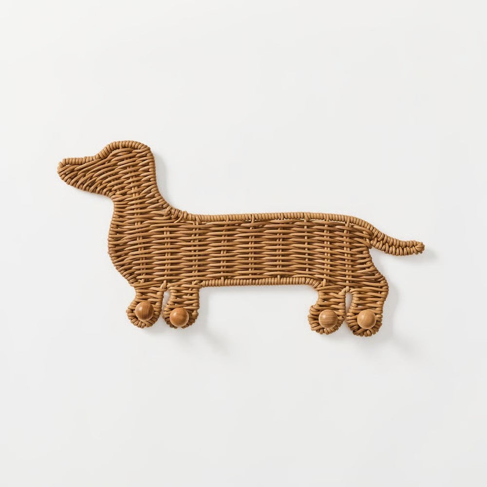 Wall Hook Woven Natural Fiber | Thrascher