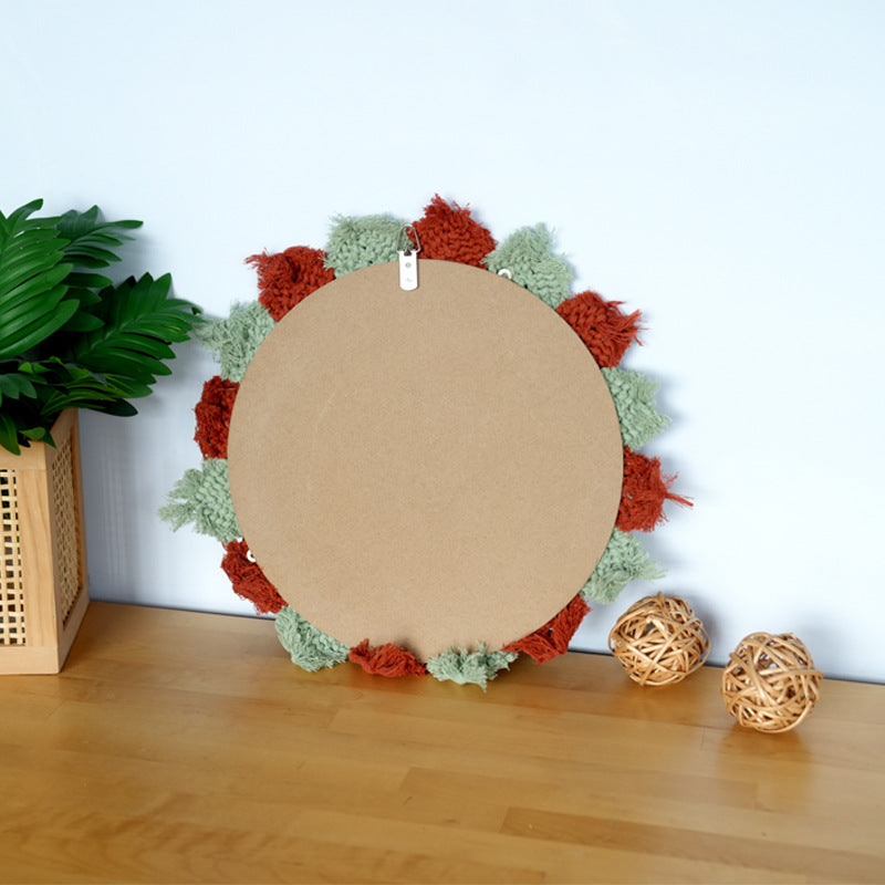 Wall Mirror with Decorative Macrame Frame | Thrascher