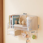 Wall-Mounted Mesh Storage Shelf | Thrascher