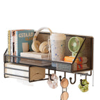Wall-Mounted Mesh Storage Shelf | Thrascher