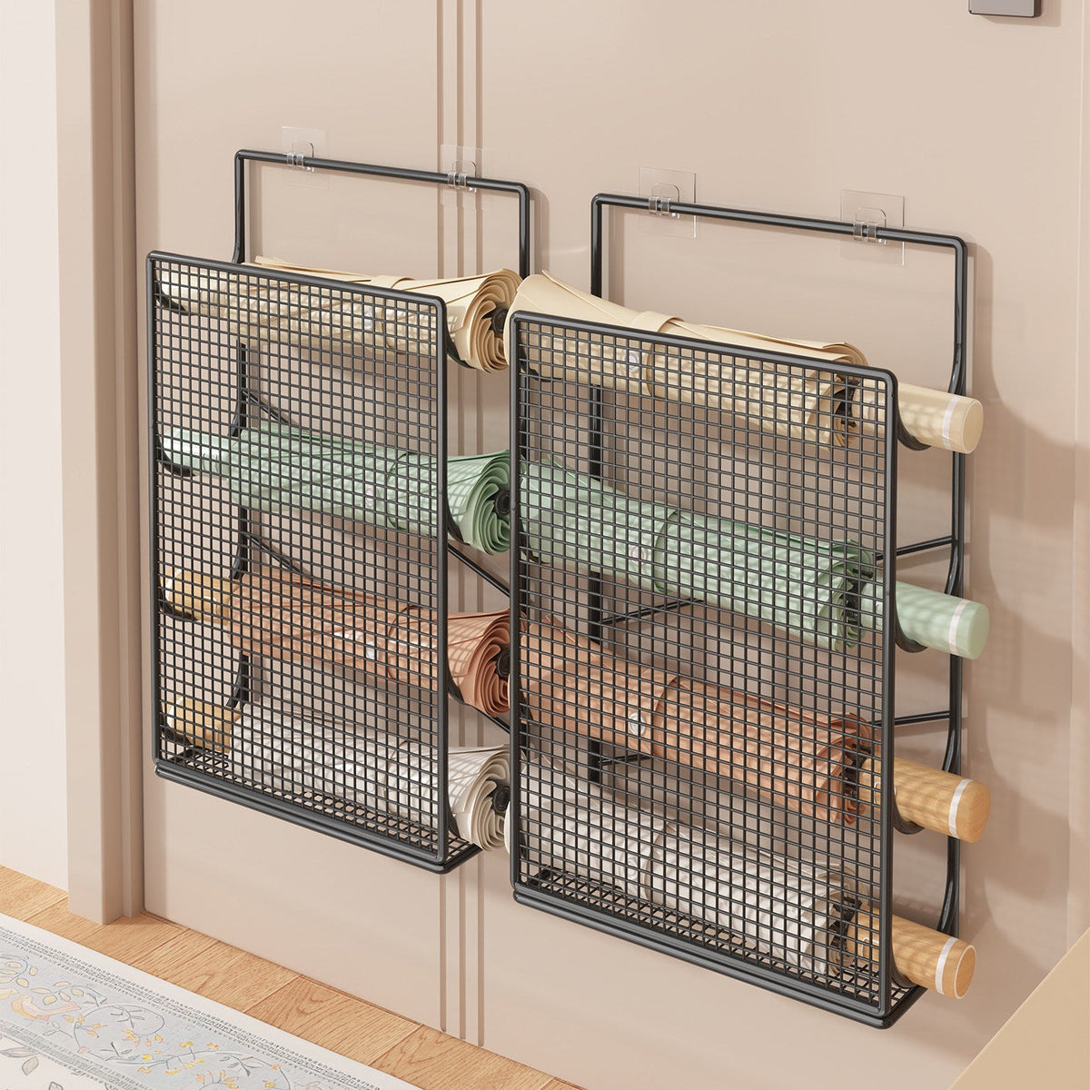 Wall-Mounted Roll Paper Organizer | Thrascher