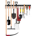 Wall-Mounted Tool Holder for Shovels, Hammers and Screwdrivers, view 7