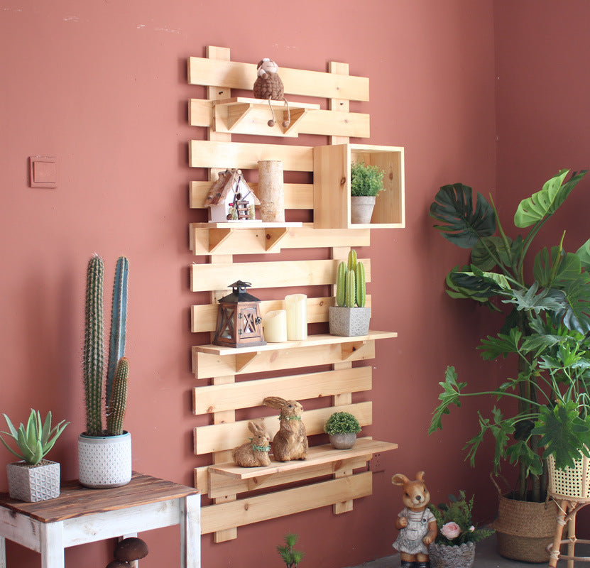 Wall Shelf made of High-Quality Wood | Thrascher