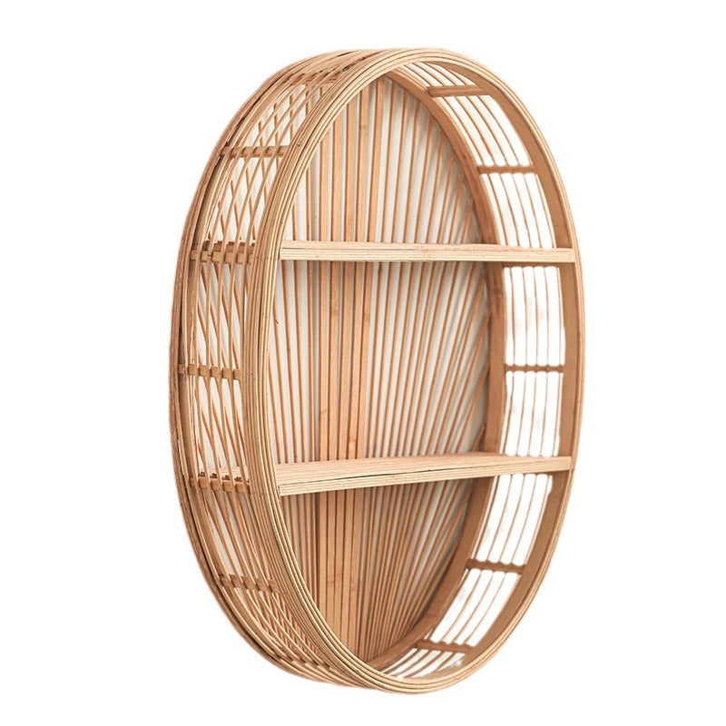 Wall Shelf made of Natural Rattan | Thrascher