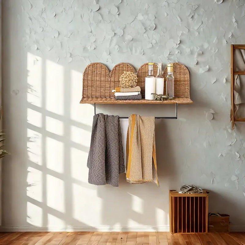 Wall Shelf with Woven Design | Thrascher