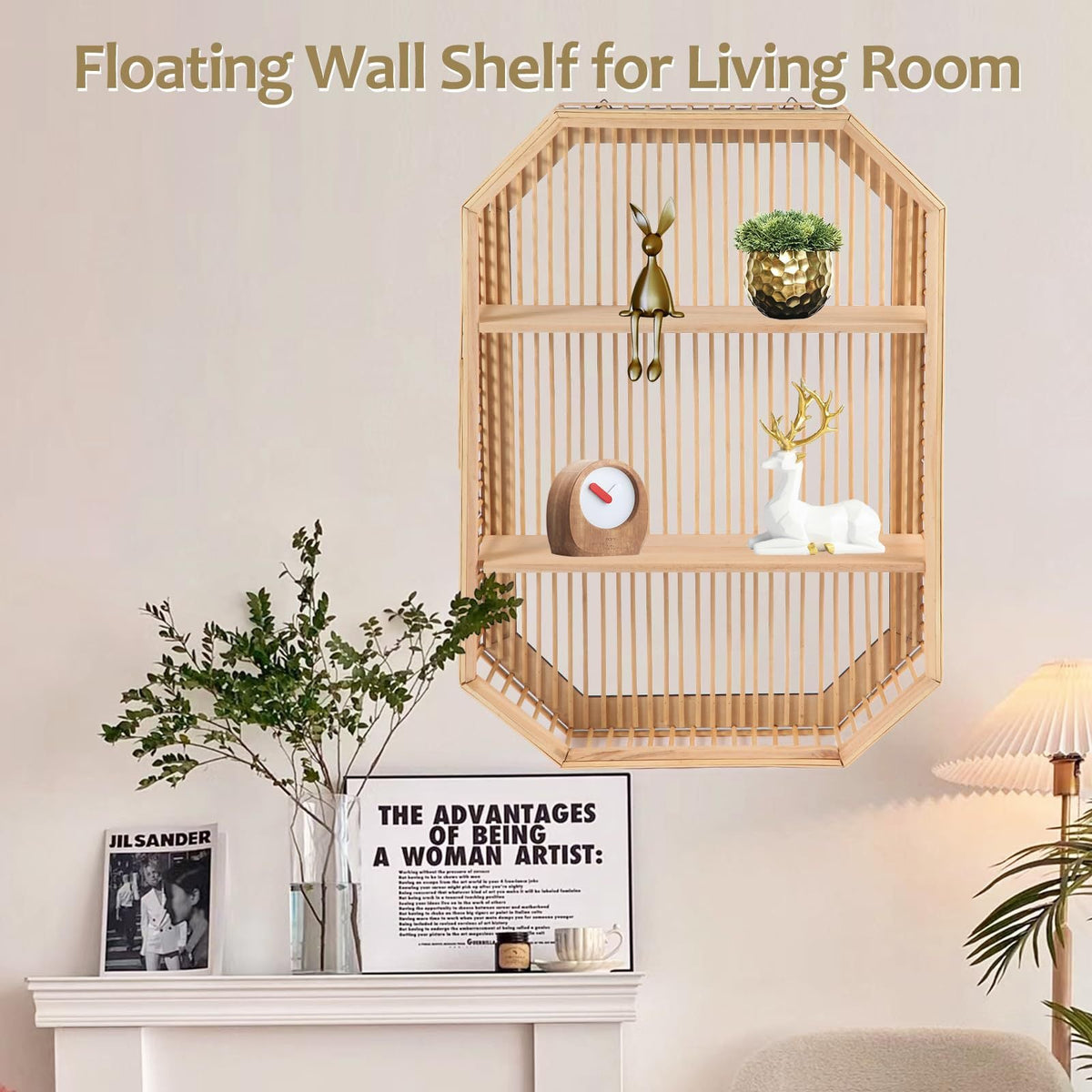 Wall Shelf Wood | Thrascher