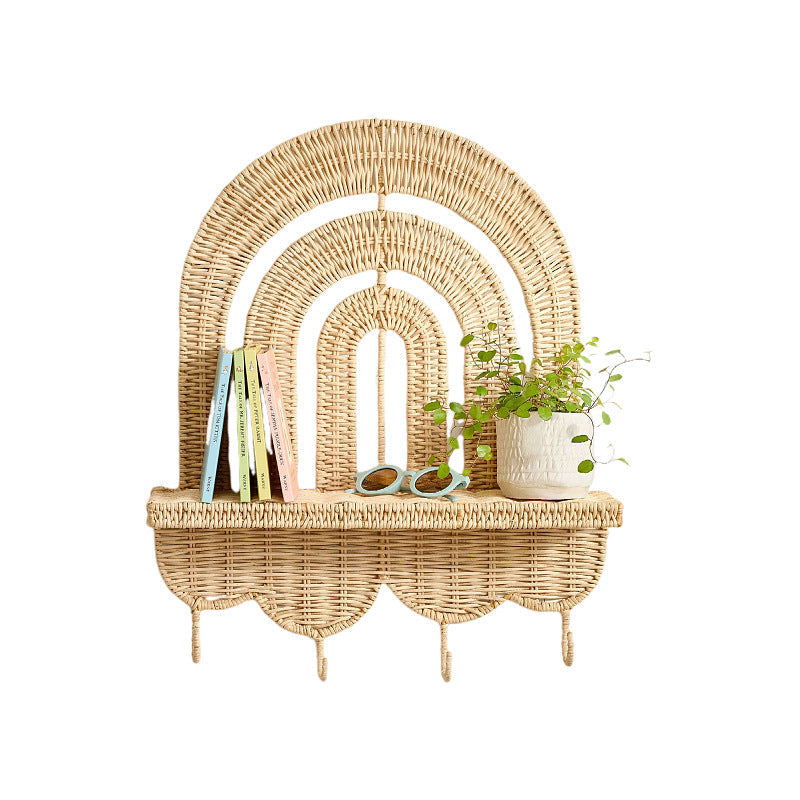 Wall Shelf Woven Natural Fiber | Thrascher