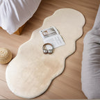 Washable Plush Polyester Area Rug with Non-Slip Backing for Indoor Rooms, view 3