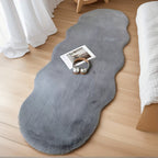Washable Plush Polyester Area Rug with Non-Slip Backing for Indoor Rooms, view 9