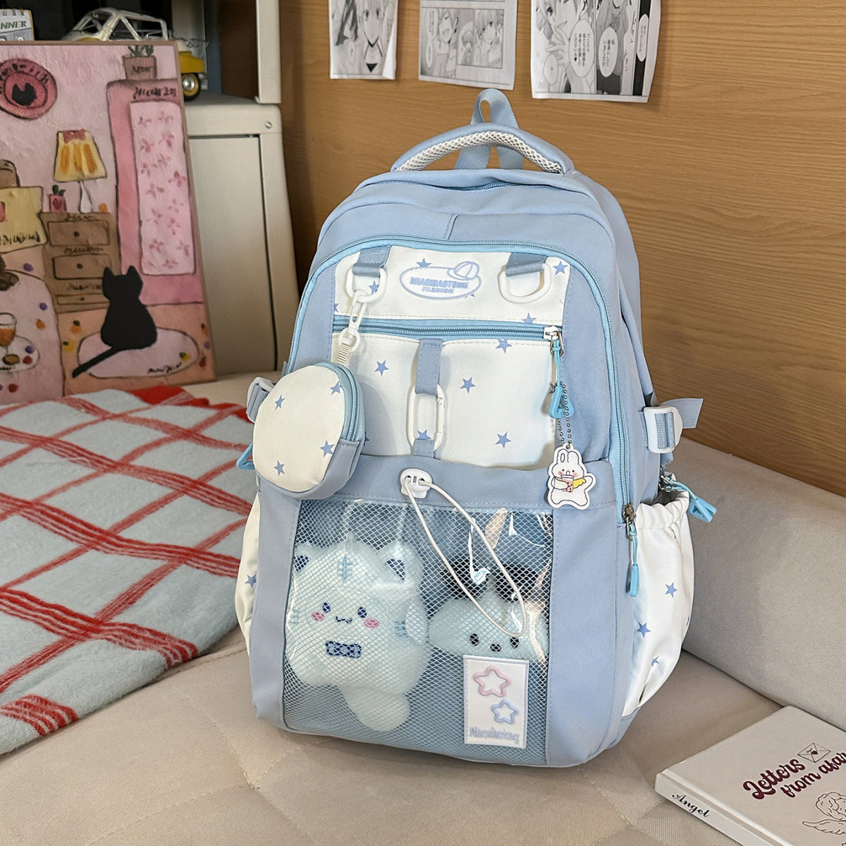 Water-Resistant School & Travel Backpack with Laptop Sleeve, view 5