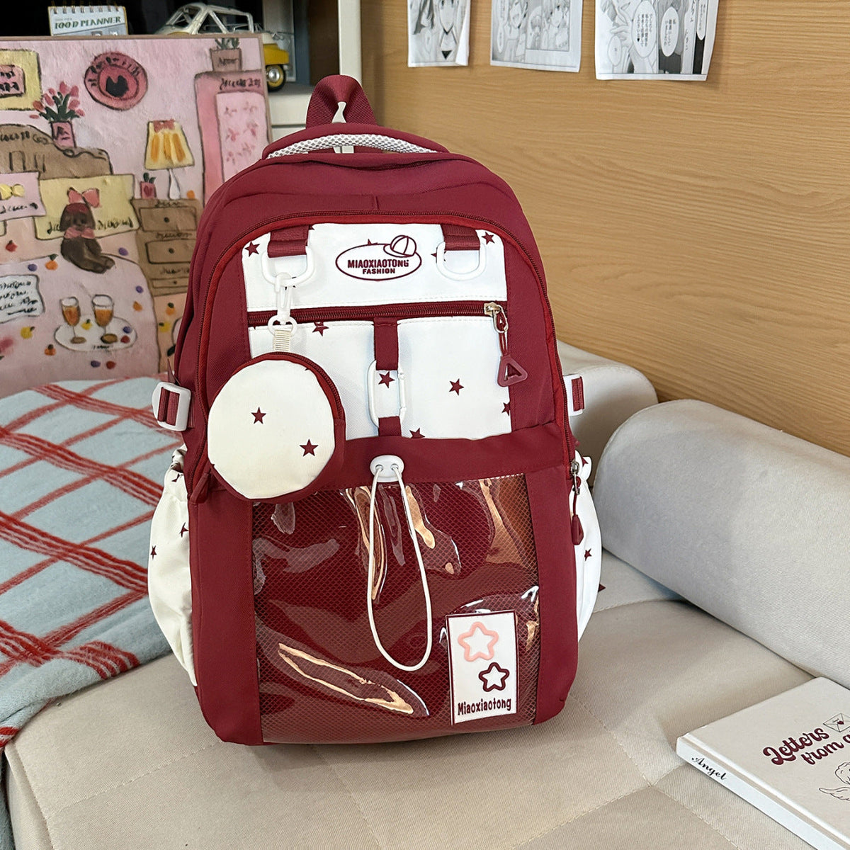 Water-Resistant School & Travel Backpack with Laptop Sleeve