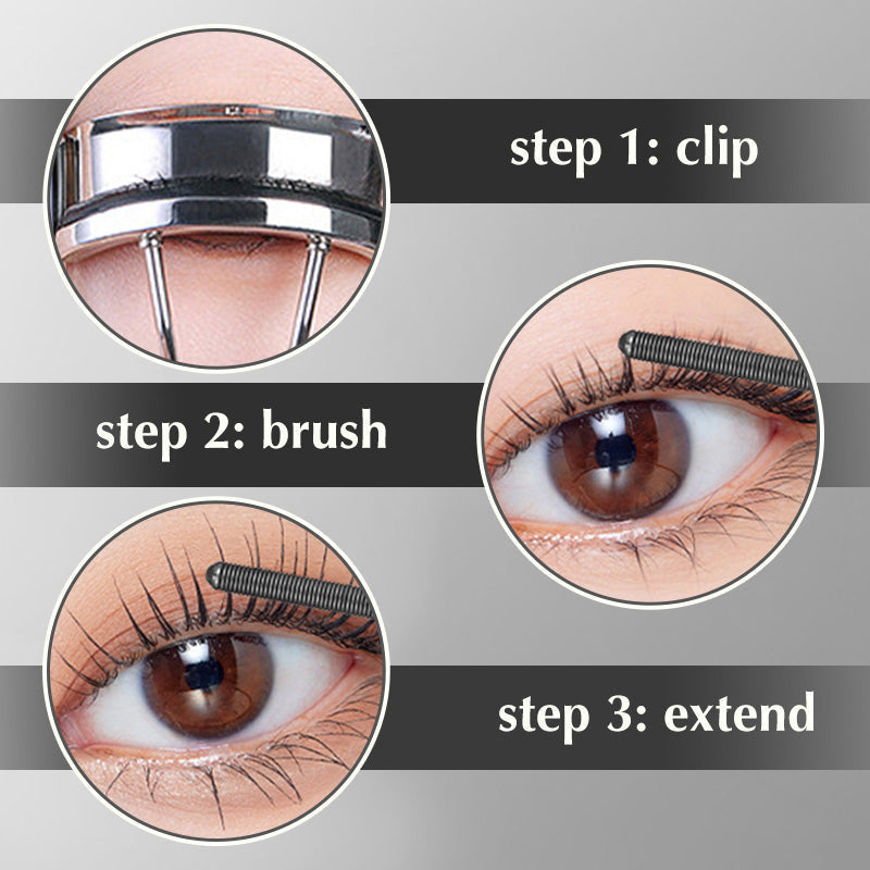 Waterproof Mascara with Removable Metal Brush, Black, 3.5 g, view 6