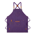 Waterproof Polyester-Cotton Canvas Sleeveless Apron, One Size, view 12