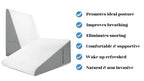 Wedge Pillow for Sleeping, High-Density Foam with Removable Washable Cover, view 3