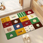 Welcome Home Cartoon Area Rug | Thrascher