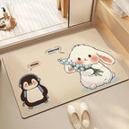 Welcome Home Cartoon Area Rug | Thrascher