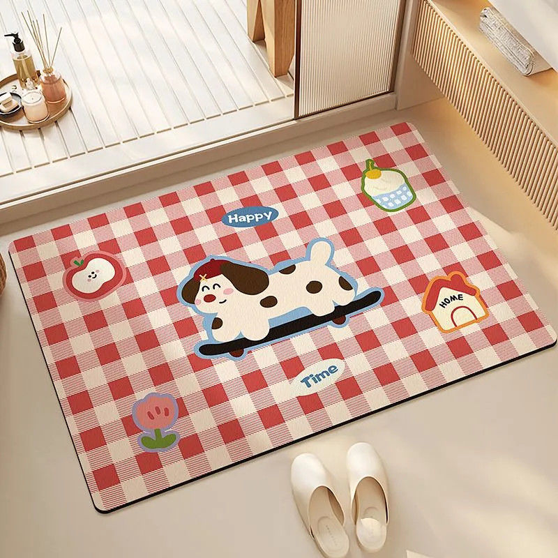 Welcome Home Cartoon Area Rug | Thrascher