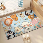 Welcome Home Cartoon Area Rug | Thrascher
