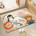 Welcome Home Cartoon Area Rug | Thrascher