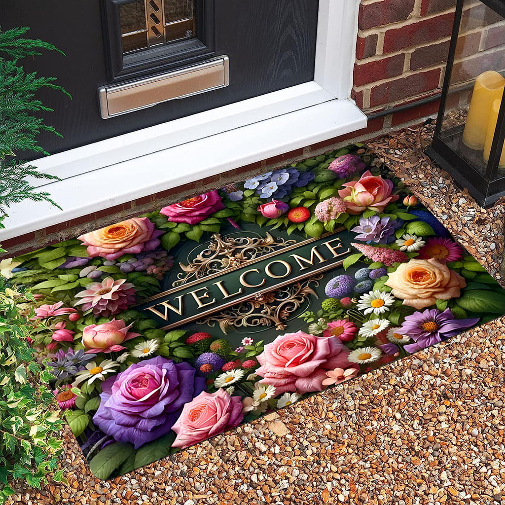 Welcome Mat Non Slip | Thrascher