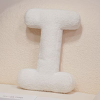 White Polyester Letter Decorative Pillow with PP Cotton Filling, view 19
