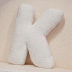 White Polyester Letter Decorative Pillow with PP Cotton Filling, view 21