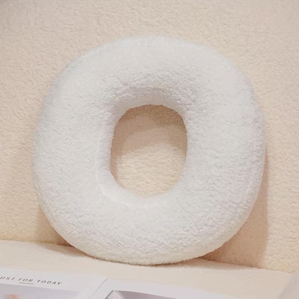 White Polyester Letter Decorative Pillow with PP Cotton Filling, view 25