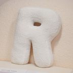 White Polyester Letter Decorative Pillow with PP Cotton Filling, view 28