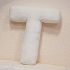 White Polyester Letter Decorative Pillow with PP Cotton Filling, view 30