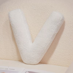 White Polyester Letter Decorative Pillow with PP Cotton Filling, view 32