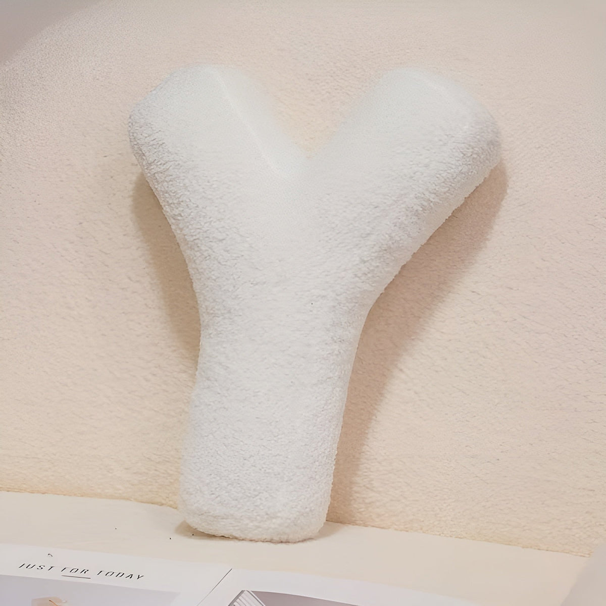 White Polyester Letter Decorative Pillow with PP Cotton Filling, view 35