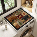 Wildlife-Themed Laundry Room Mat | Thrascher