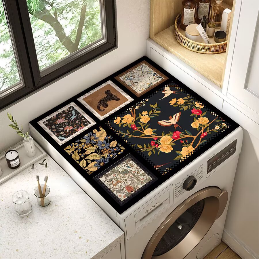 Wildlife-Themed Laundry Room Mat | Thrascher