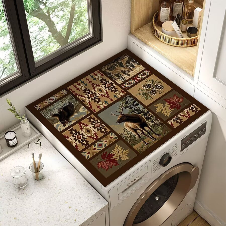 Wildlife-Themed Laundry Room Mat | Thrascher