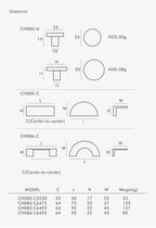 Wilfyra Brass Knobs